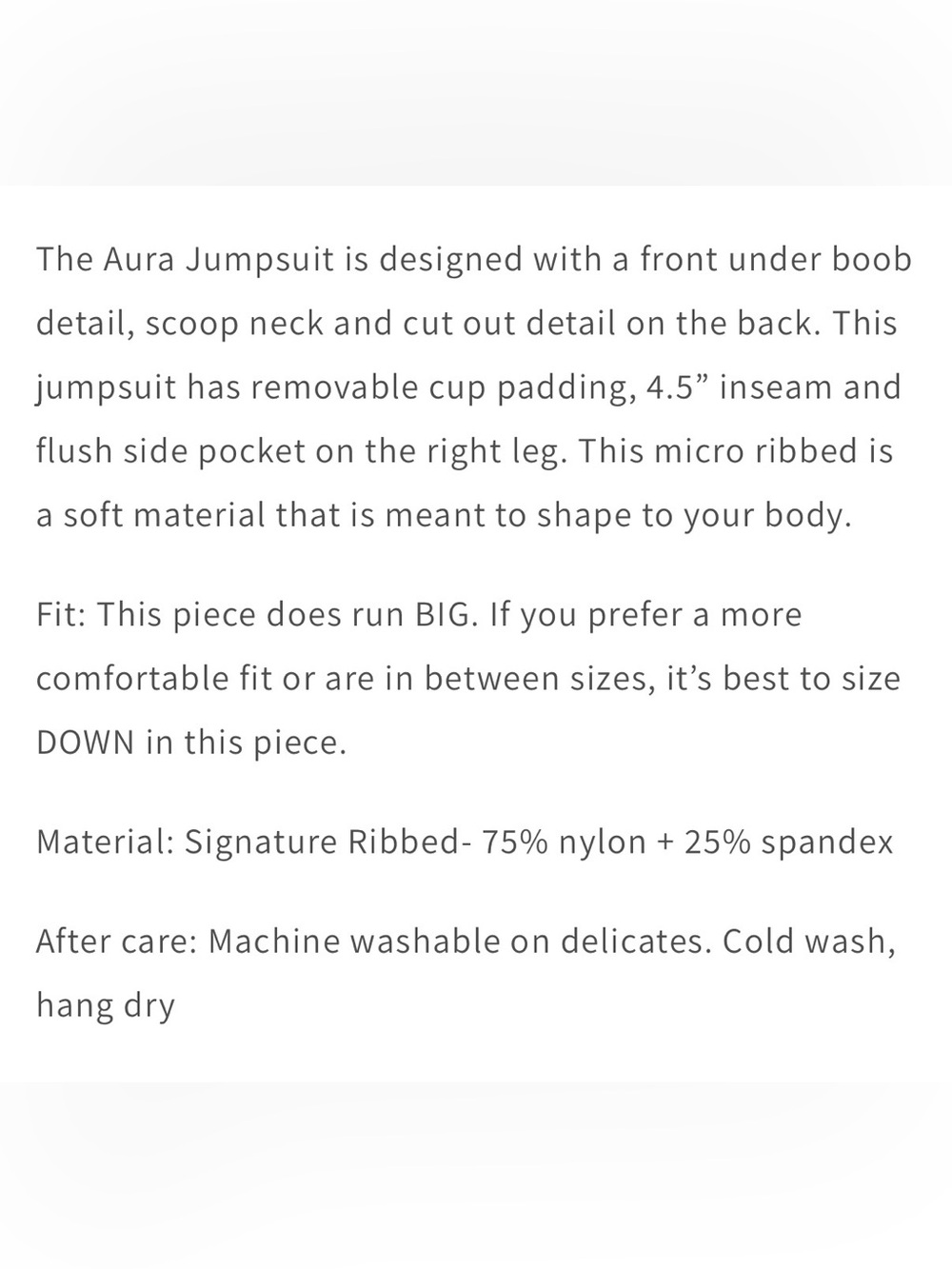 ✨ACTIVEBYTEAL✨Aura Ribbed Cutout Romper jumpsuit S
Active By Teal - Picture 7 of 8